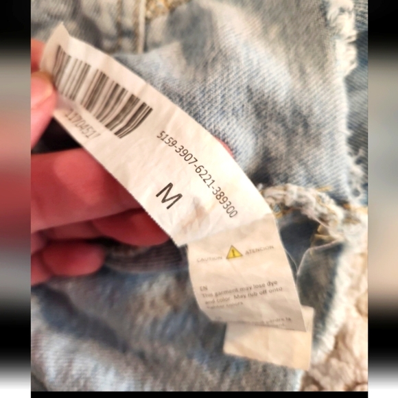 Refuge Cropped Juniors Jean Jacket Medium - Picture 5 of 5